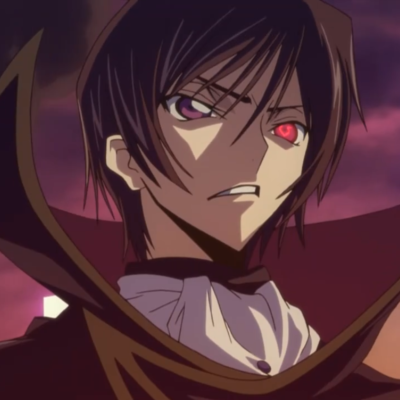 icons and headers — Lelouch Lamperouge from Code Geass: Hangyaku No