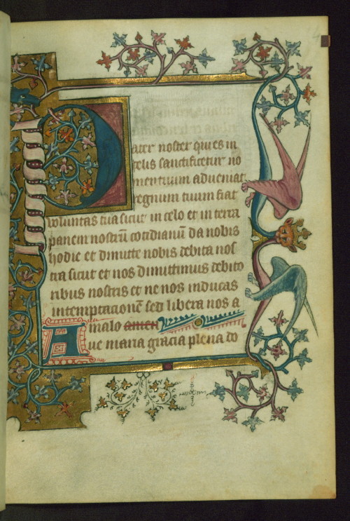 Book of Hours, W.215 by unknown creator, Flemish ca. 1400-1415 via Walters Art Museum, Creative Comm