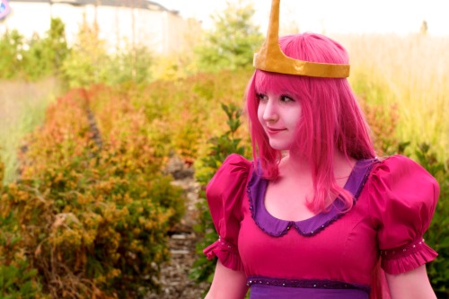 Princess Bubblegum and Lumpy Space Princess at ECEE 2013(Princess Bubblegum) (Lumpy Space Princess) 