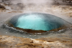  Geyser in Iceland right before it erupts  scarlettwriter: