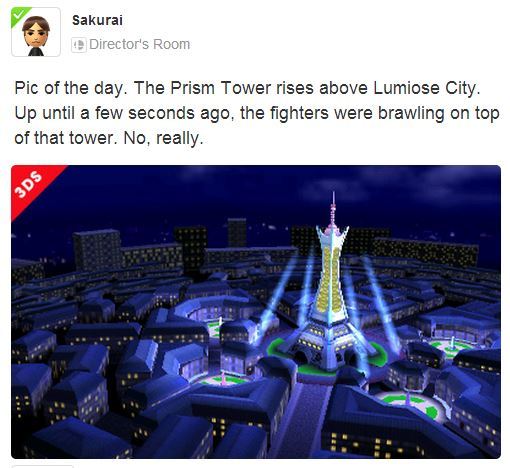 pokemon-global-academy:  Lumiose City revealed as a stage in the upcoming Super Smash