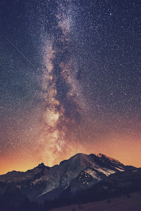 mstrkrftz:   Shoot Me to the Stars - Mount Rainier, WA | Dave Morrow  