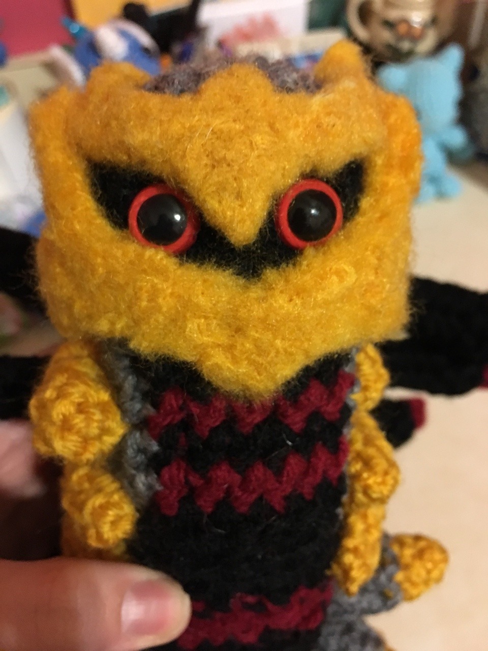 PATTERN ONLY Giratina Altered Form Crochet Pattern -  Denmark