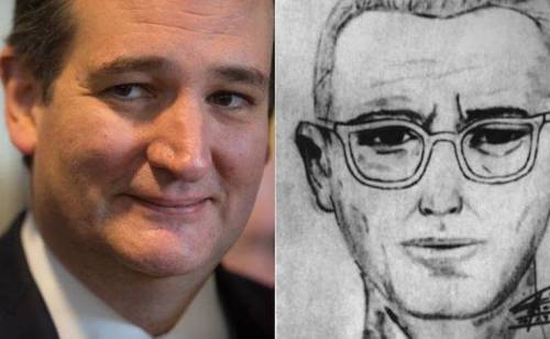 silkktheshocka: micdotcom: 38% of Florida voters think Ted Cruz could be the Zodiac Killer In Florid