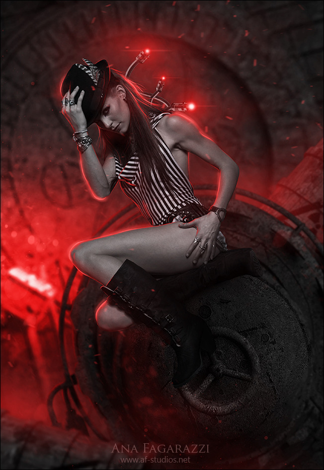 adarkerbeauty:  steampunk lady by AF-studios