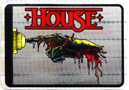 lifesimpermanence:80’s horror prism stickers.I remember these from Wizard Arcade way back when.