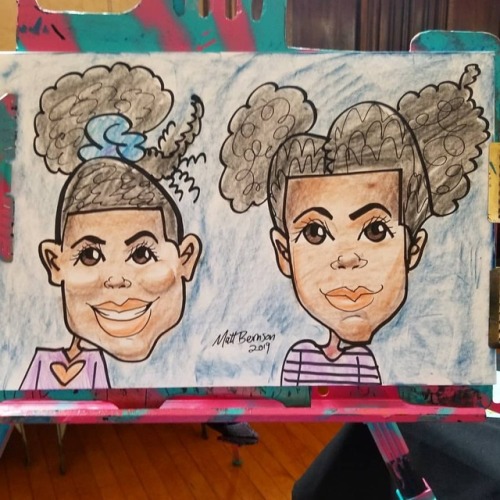 Caricature done today at the Melrose Arts Festival!   . . . . . . . #Caricature #caricatures #caricaturist #caricatureartist #prismacolor #artstix #ink #worksonpaper #artist #artistsoninstagram #artistsontumblr #artistsofinstagram #melrose #melrosearts