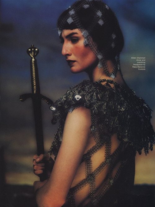 minowly:The Dark Knight Returns Alexander Mcqueen &amp; Jeremy Scott by Sean Ellis for THE FACE,