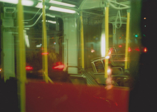 Bus window reflection on Flickr.