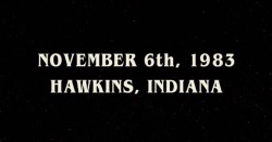 reedstrangerthings:  On this day 33 years ago Will Byers disappeared. 