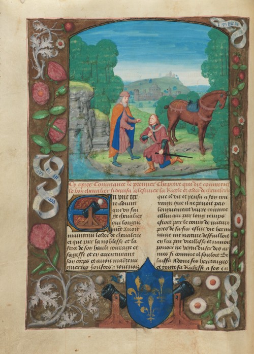 Gaston III Phœbus, Count of Foix, 1331-1391. Livre de la chass ; with Llull&rsquo;s Livre 