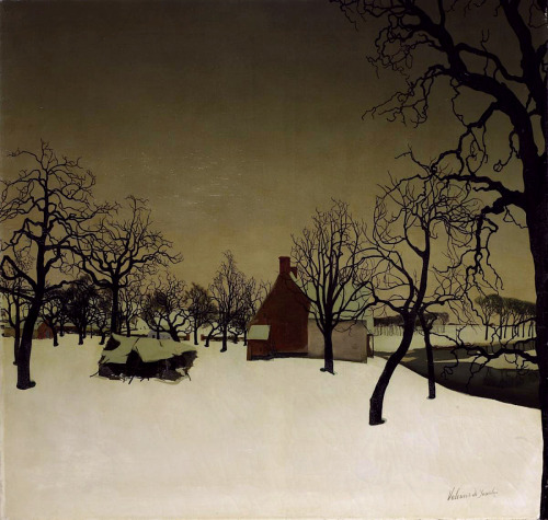 geritsel:Valerius de Saedeleer - Atmospheric snowscapes