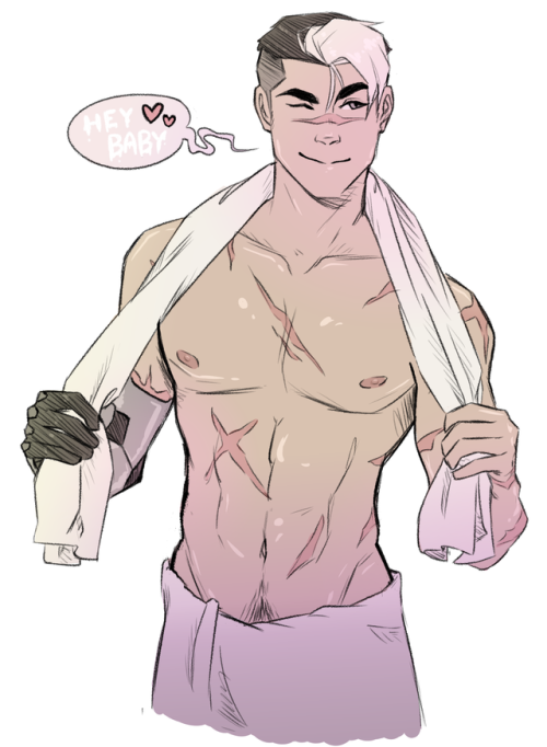ashterism:haven’t drawn a hot shiro in a while so here’s a quickie<3