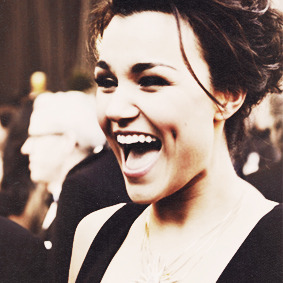  Favourite People: Samantha Barks  ❝You can’t live up to everyone’s ideals.