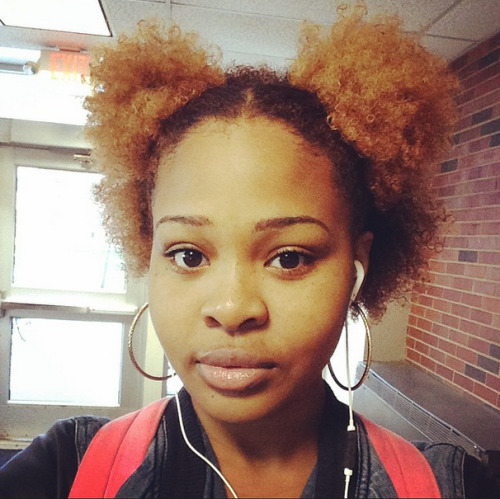 A Brief Visual History of My Afro Puffs