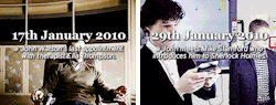 robertseanleonard:  BBC Sherlock + (some) significant dates. Based on this timeline. 