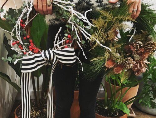 wreath-making class at @sezane last night&hellip;boy were they gorgeous! (at Sézane L'App