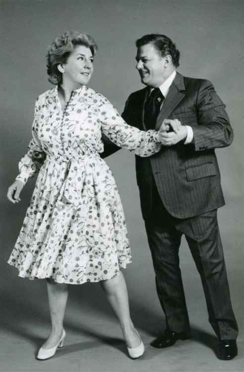 Charles Durning and Maureen Stapleton in “Queen of the Stardust Ballroom” (1975). [photo