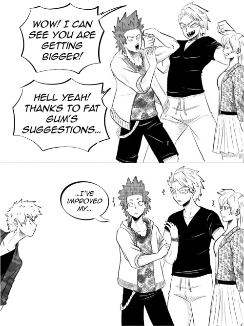 A Kiribaku Doujinshi. Because, As I Already Said, I Ship Them.