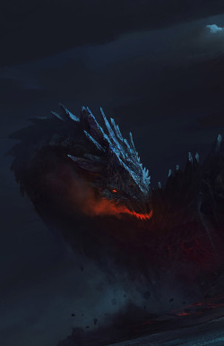 fantasy-art-engine:  Dragon Island by Bayard Wu 