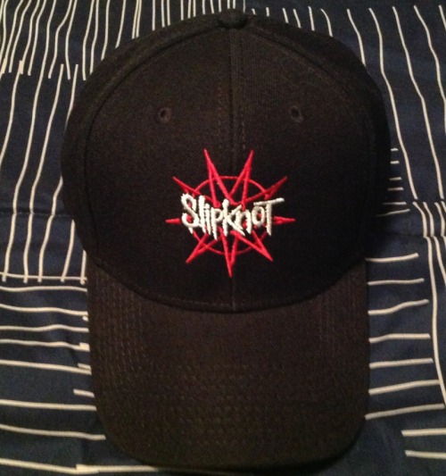 My SlipKnoT hat for SlipKnoT saturday!