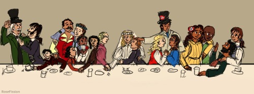 pilferingapples:rose-fission:les mis 69 min prompts: everybody lives auLike literally everyone and t