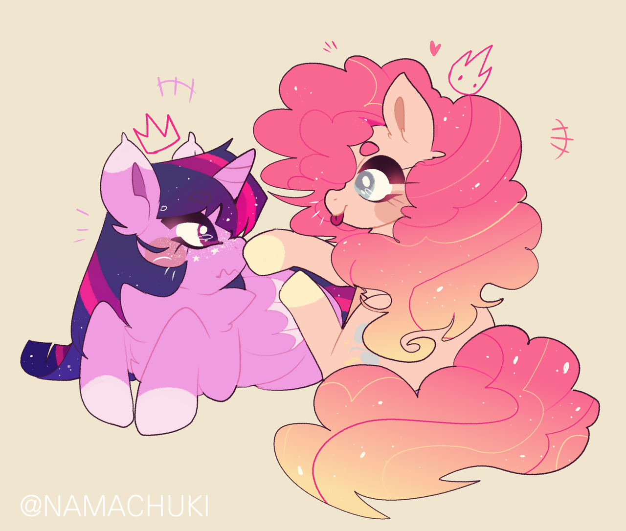 namachuki:  How do you draw a ship lmao- The only pony request I’ll ever do- 