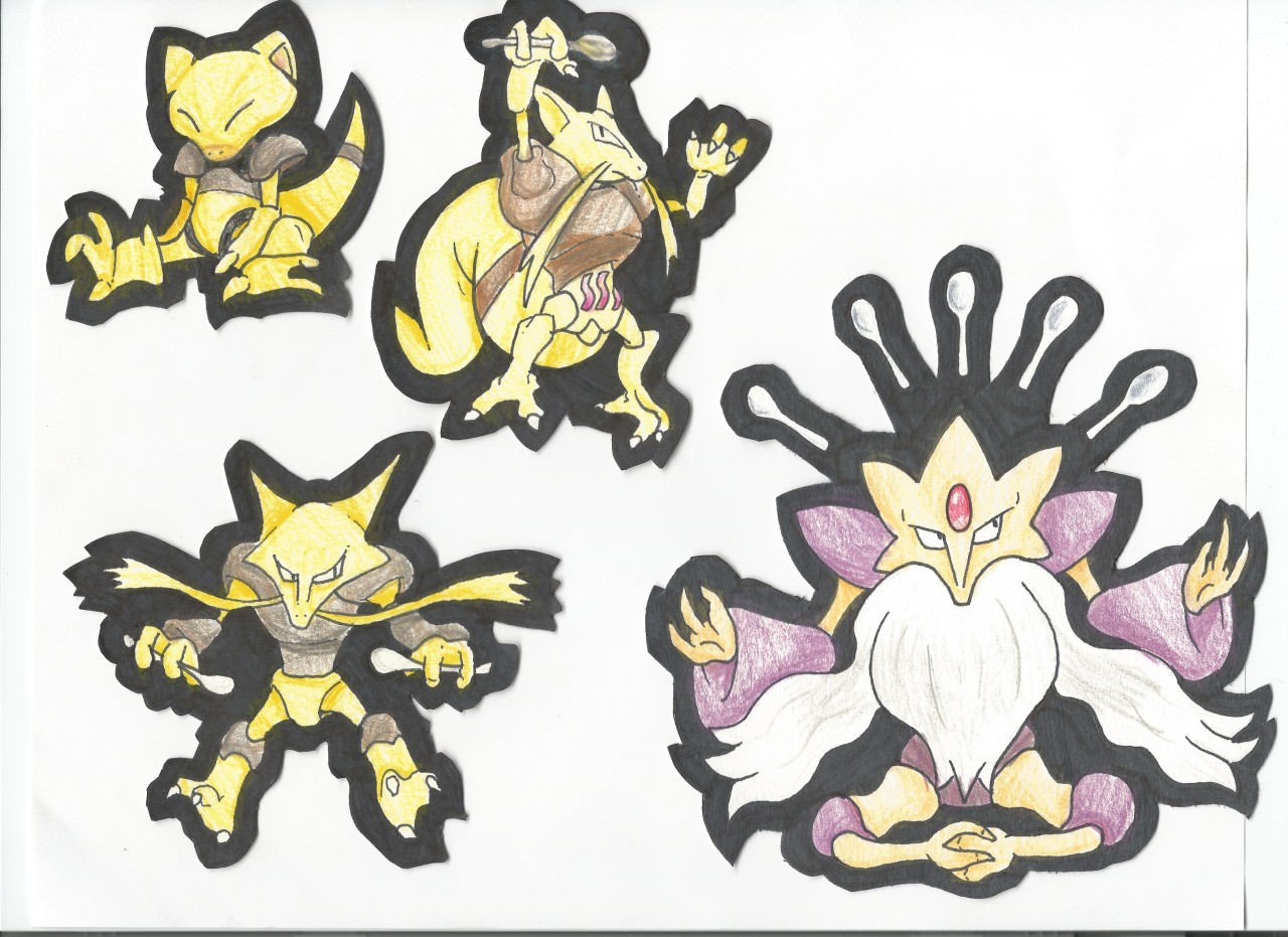 Alakazam Evolution, AbbyArcanineTumblr