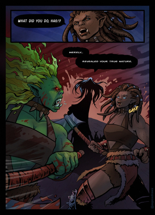 Short Comic: Fate Worse Than DeathA scenario between my main WoW characters Acrona and ManataMy Twit