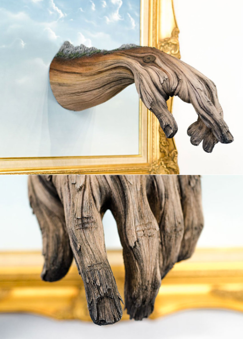 sffan: culturenlifestyle: Impressive Ceramic Sculptures by Christopher David White Look Like Wood Sc