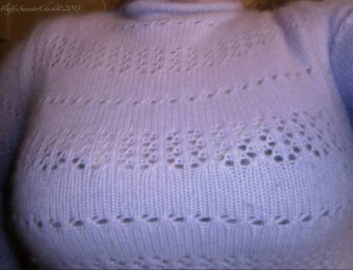 fluffiesweaterchick: Lavender Angora Sweater Lovely Big TITTIES