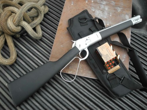 theheartbrokenlibertarian:fed-ex-official:badger-actual:Chiappa Alaskan Scout, .44 Magnum.oh babynsf