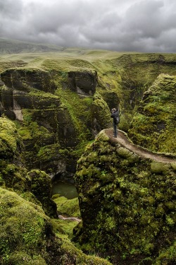 bluepueblo:  Fjaðrárgljúfur Canyon, Iceland