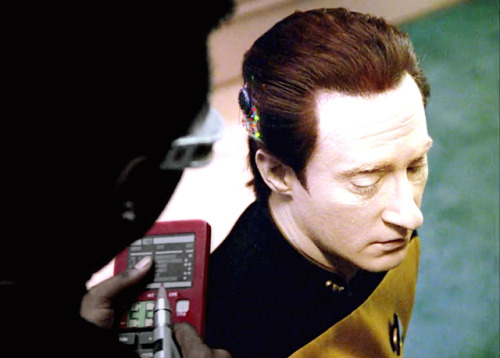 nmpositive:Uploading MP3s from my Zune into Data’s brain. it’s called “squirting”,