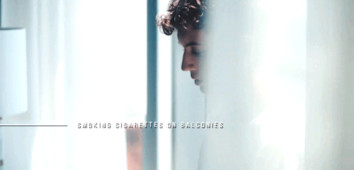 toewsofbellarke:  I woke up pissed off today,And lately everyone feels fakeSomewhere, I lost a piece of meSmoking cigarettes on balconies