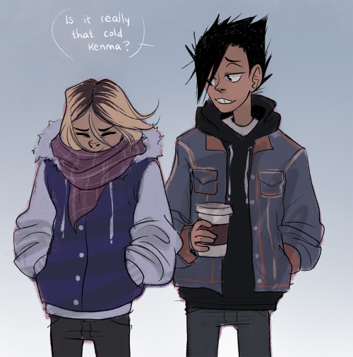 it’s almost winter and kenma is NOT ready 