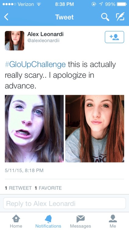 caliphorniaqueen:  onlyblackgirl:  So idk when this started or who started it but twitter has a #GloUpChallenge that was clearly started by black folks and white people decided to embarrass themselves.   lmao the whites look the same/worse 
