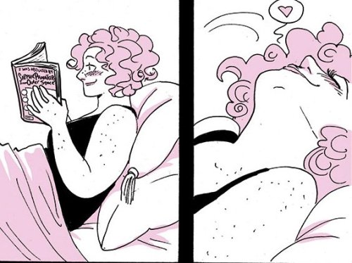 filthyfigments: DRAWN TO HER, our new f/f story by @ginabiggs, updates with 2 new pages… time