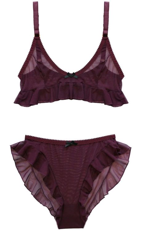 martysimone: Hopeless Lingerie | Mary Celeste Cami bra top + Delphine knickers | Collection 