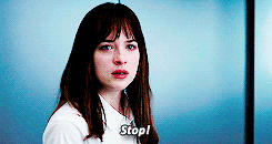 50shades: Ana + putting Christian in his place i.e. being the headstrong woman she