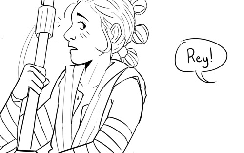 out-there-on-the-maroon: laberintodeofelia: rey discovers she’s a lesbian. can you really blam
