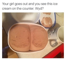 wateringmyplants:  gotitforcheap:  dagashi:  this peanut butter gonna turn to nutter butter  gonna give that frozen yoghurt some of my creamy bro-ghurt   I hate all of you 