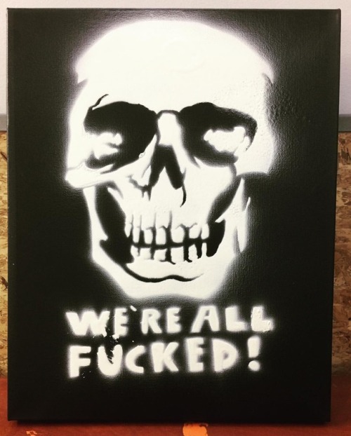 Finished my final for my NSP class! #spraypaintart #skull #schoolproject #finals  (at Milwaukee Institute of Art & Design) https://www.instagram.com/p/BrBldYZnoCN/?utm_source=ig_tumblr_share&igshid=kxtx1m60jp6x