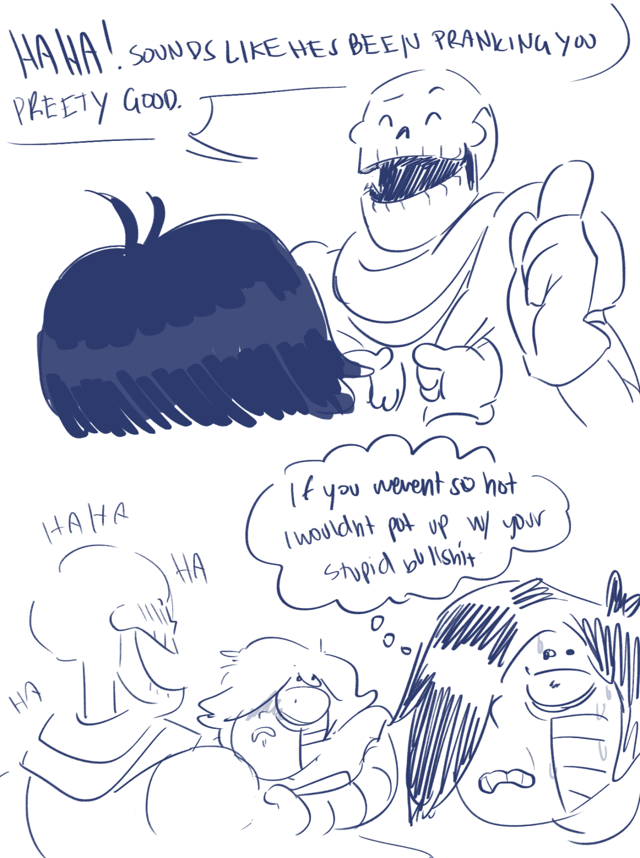 papyrus’s ability to believe hes the stronger bro &gt; any evidence ever 