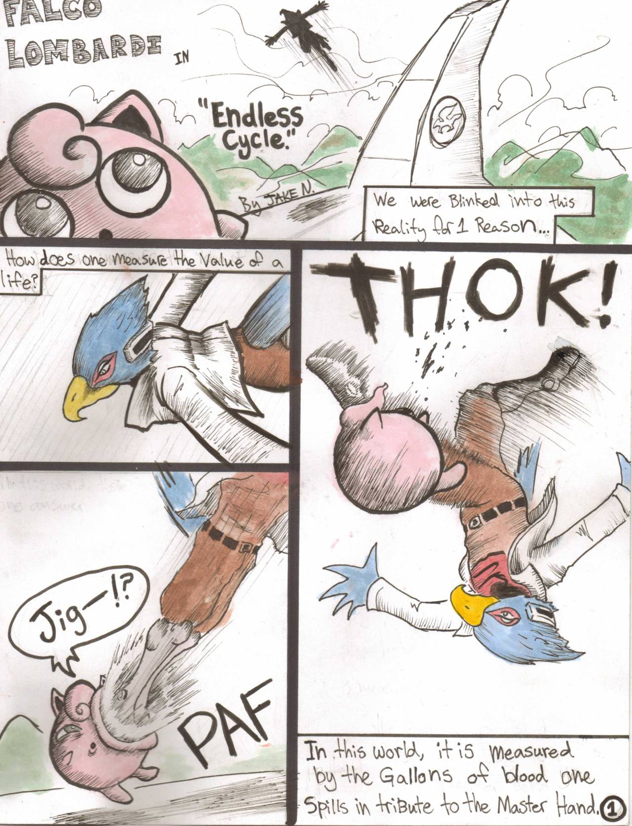 celestialpupae:  Super Smash Bros. Melee Fan comic!
