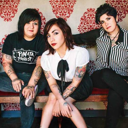 reclaimingthelatinatag:Girl In A Coma is an indie rock band from San Antonio, Texas. The band is mad