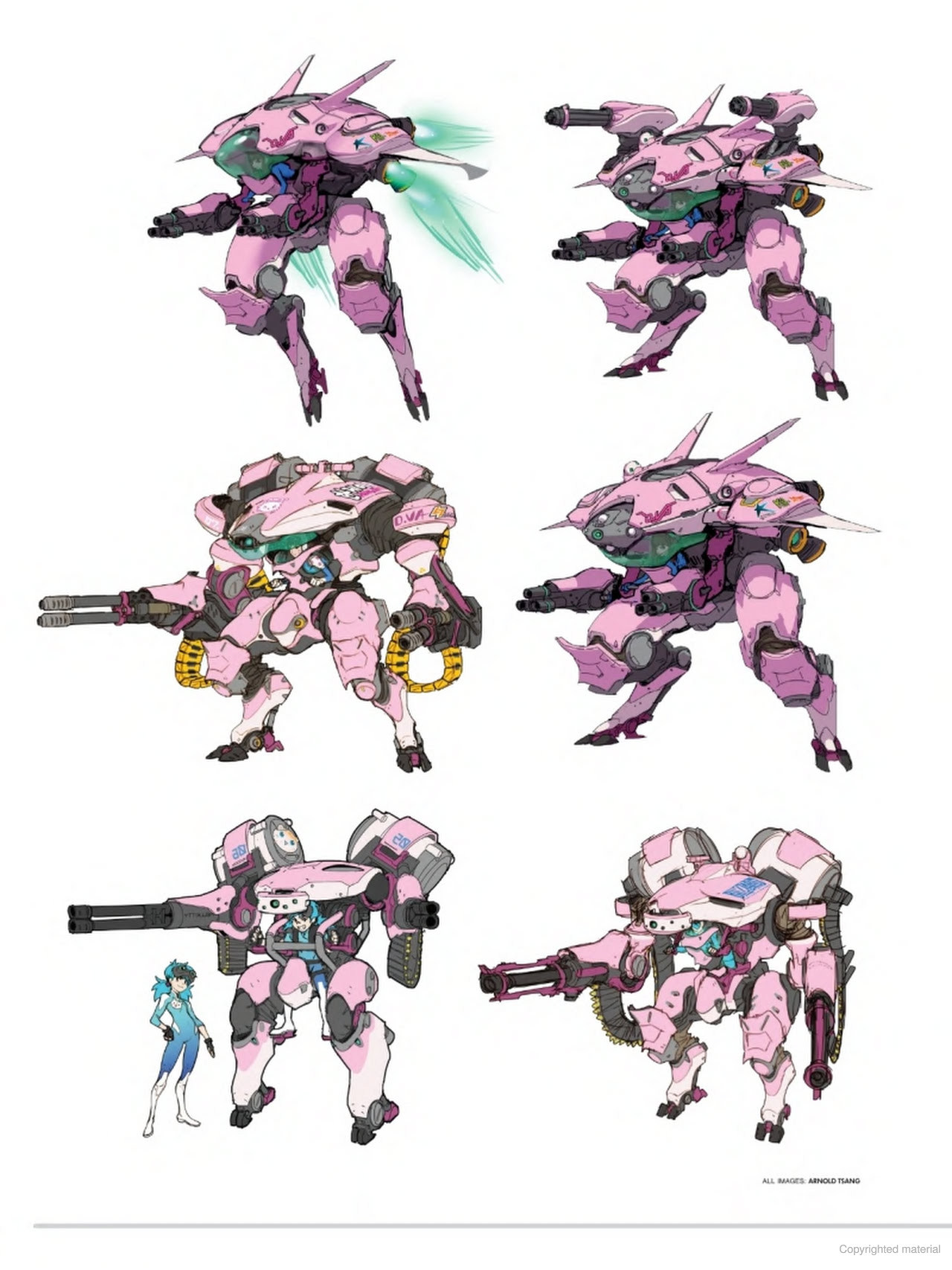 maneljavier:The Art Of Overwatch - Early Character Concept Art