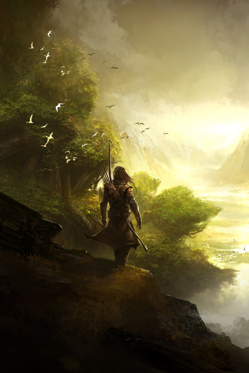 fantasyartwatch:  Archer by Kekai Kotaki (tumblr)