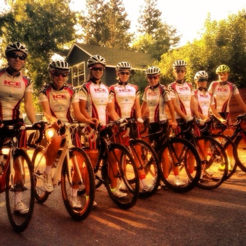 dfitzger: By @teamicepinnacle: Ladies are ready to roll @icesportswear #cascadeclassic #cycling #wom