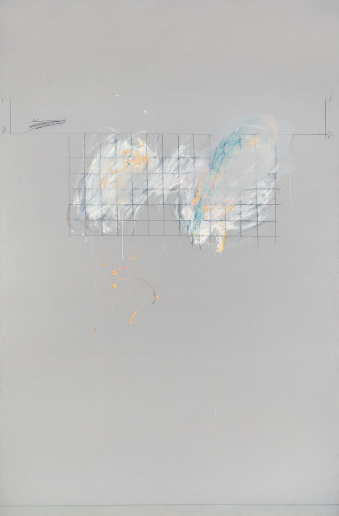 nearlya:  Cy Twombly  Nine Discourses on Commodus, 1963 Oil, crayon and pencil on canvas 